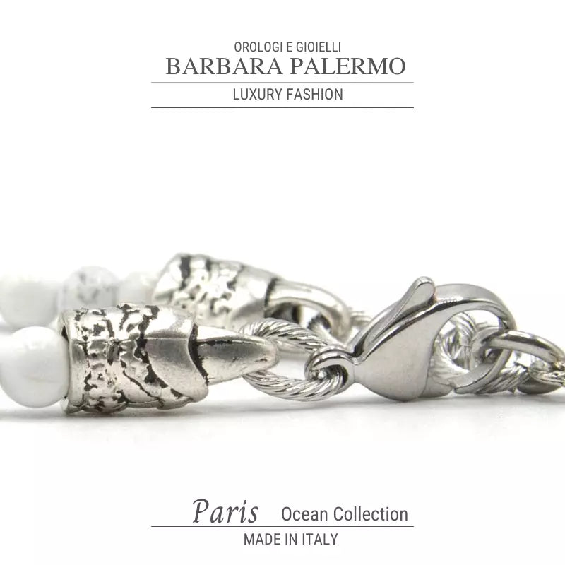Bracciale Ocean in howlite Paris