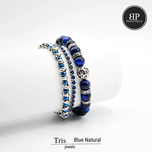 Tris Blu Natural