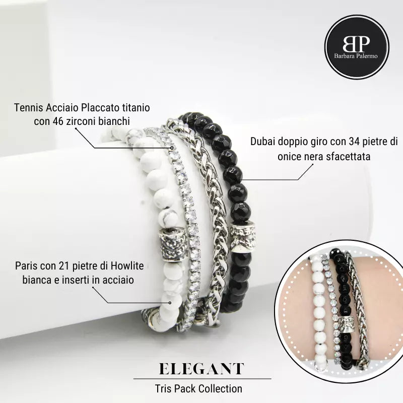 Elegantes Dreierpack