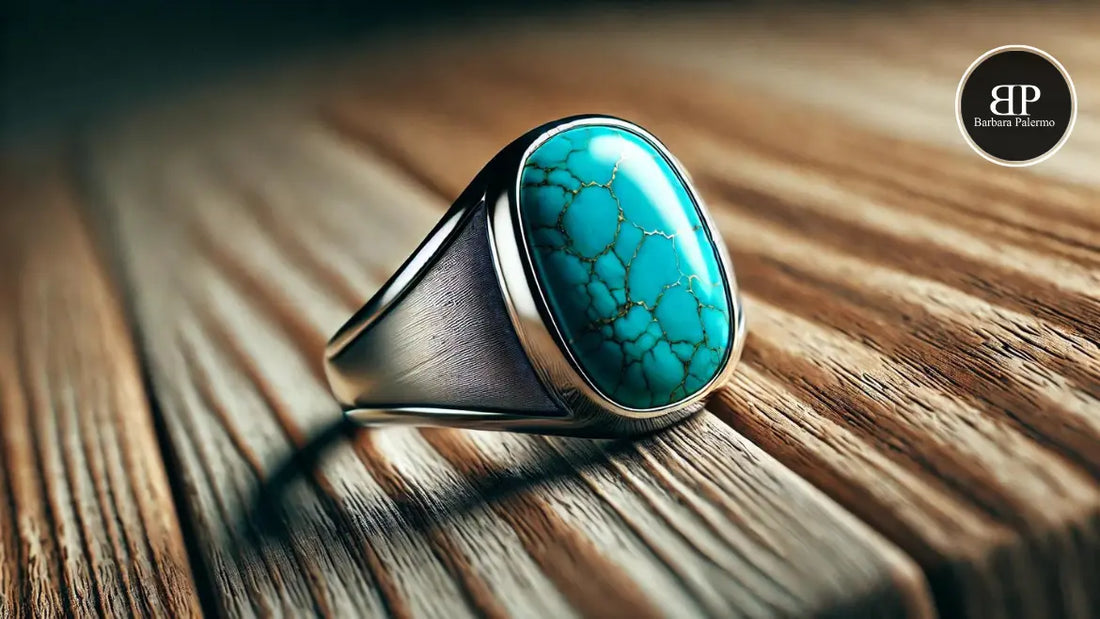 Anello Turchese Uomo: Eleganza, storia e dettaglio