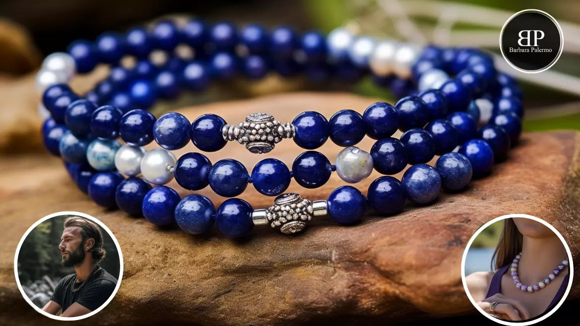 Bracciale Amicizia Donna In Pietre Naturali 4mm – Set Di 3 Con Elastico E Confezione Regalo