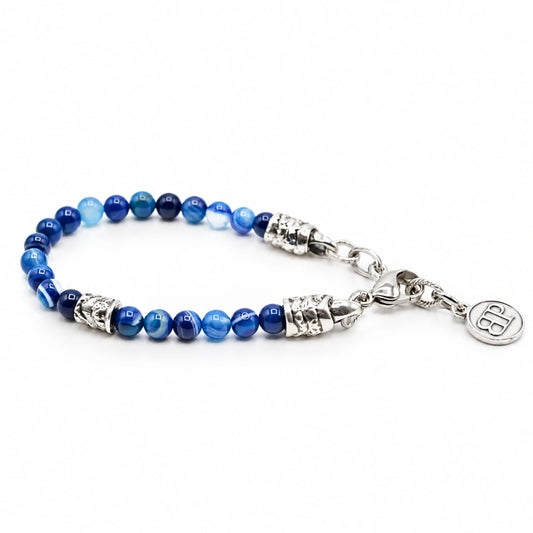 Bracciale Agata Blu Ocean Capri