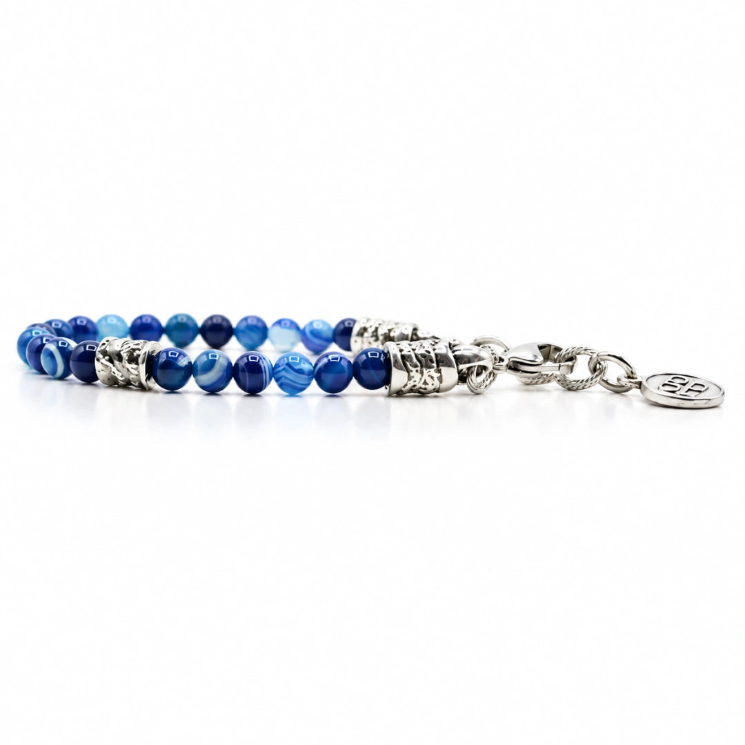 Bracciale Agata Blu Ocean Capri