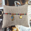 Bracciale Charm Ippocampo Stellato Arcobaleno Marino al Polso