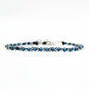 Braid Mini 2.0 Armband mit elektrisch blauem Hämatit