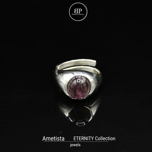 Anello Eternity con Ametista