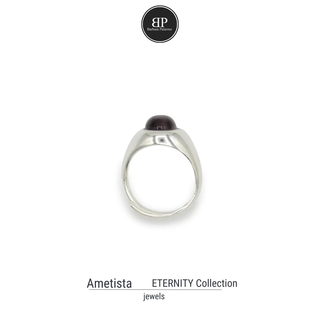 Anello Eternity con Ametista