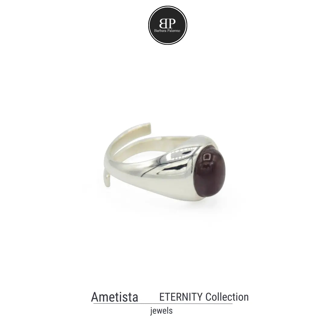 Anello Eternity con Ametista