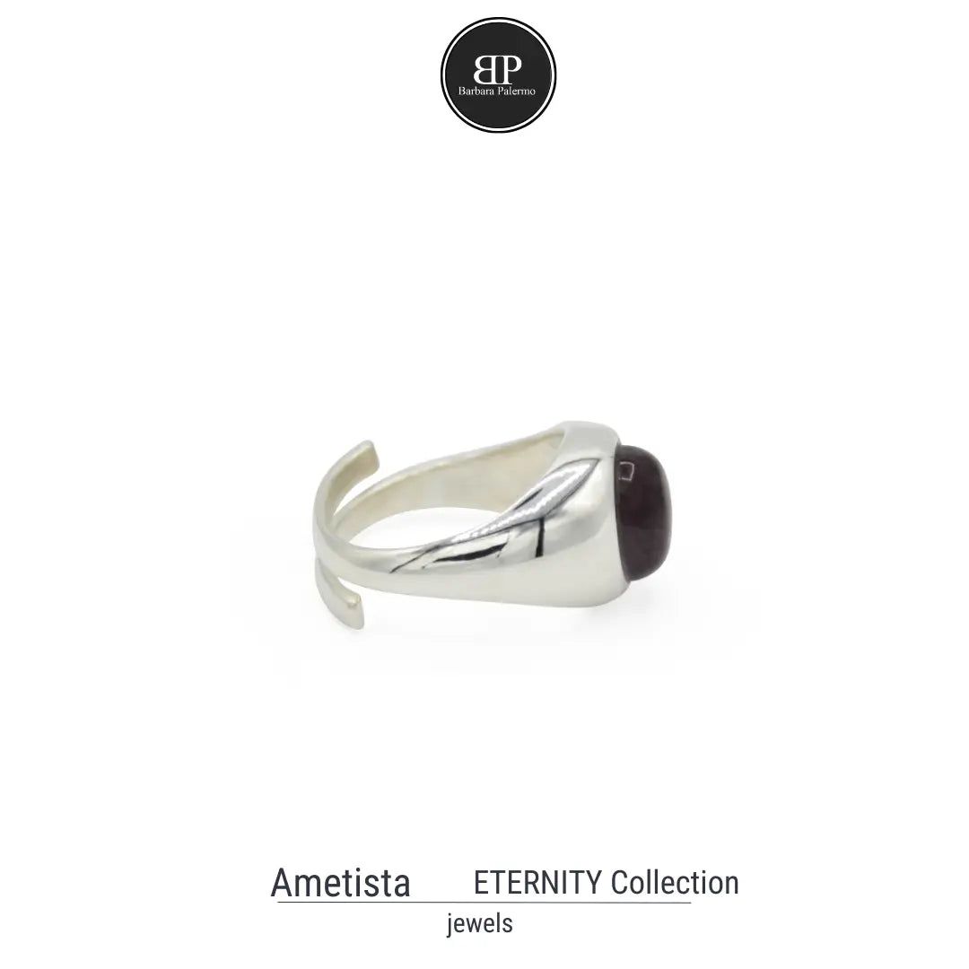 Anello Eternity con Ametista