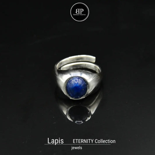 Anello Eternity con Lapislazzuli – Eleganza Celestiale e Raffinatezza