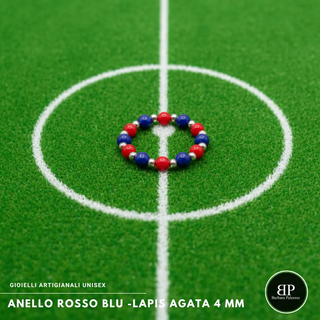 Anello Elastico Rosso Blu