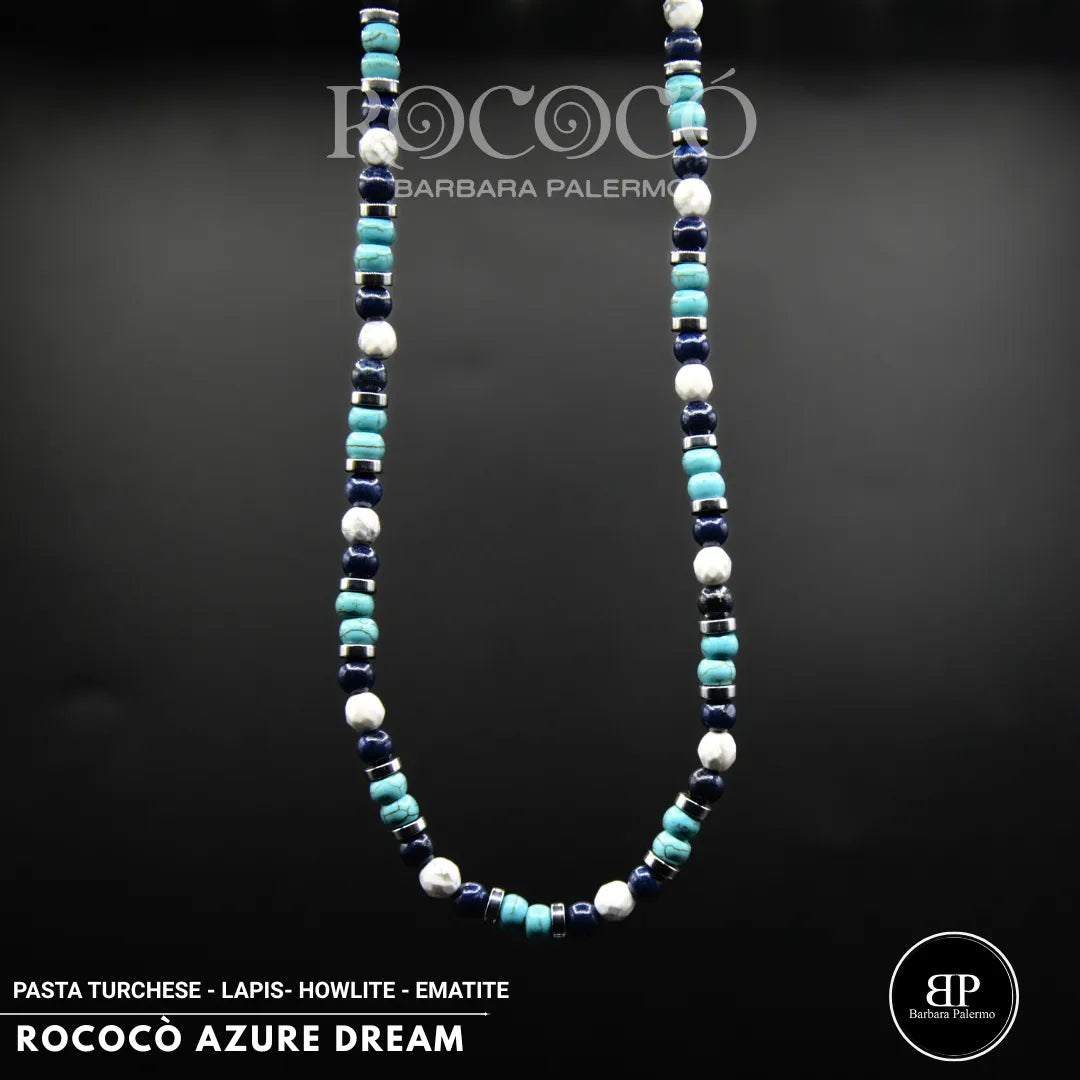 Collana Rococò Azure Dream – Libertà, Eleganza, Luce