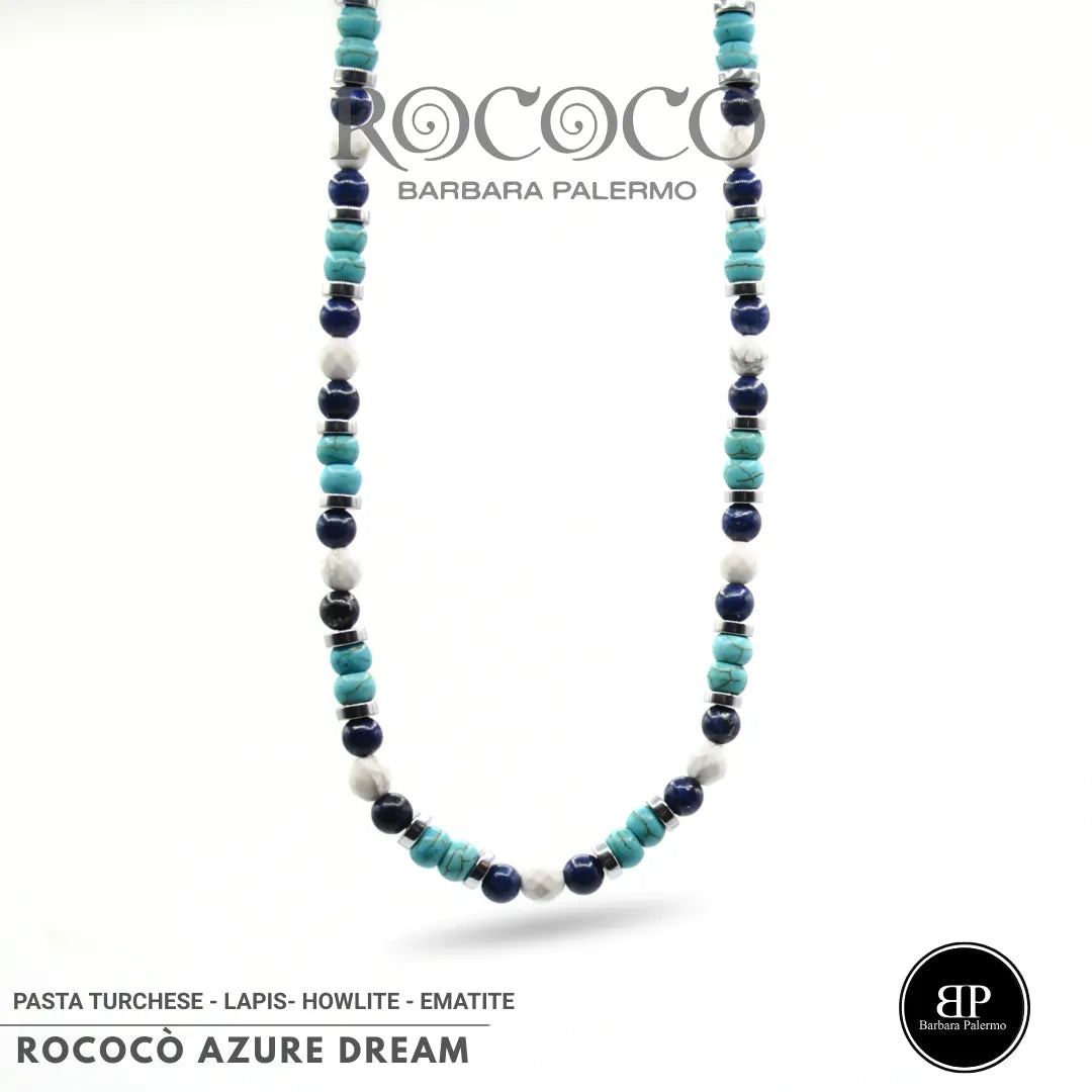 Collana Rococò Azure Dream – Libertà, Eleganza, Luce