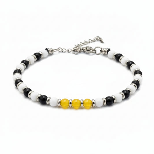 Bracciale Black White Gold – Spirito Bologna