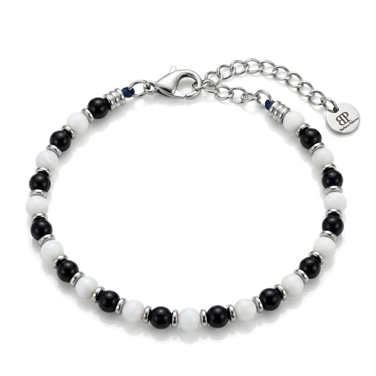 Steine: mehrfarbiges Hartsteinarmband