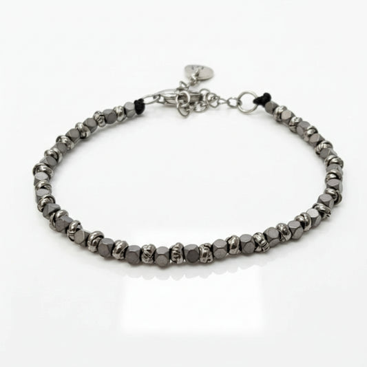 Braid Mini 2.0 Armband – Mattgrau Cubotti