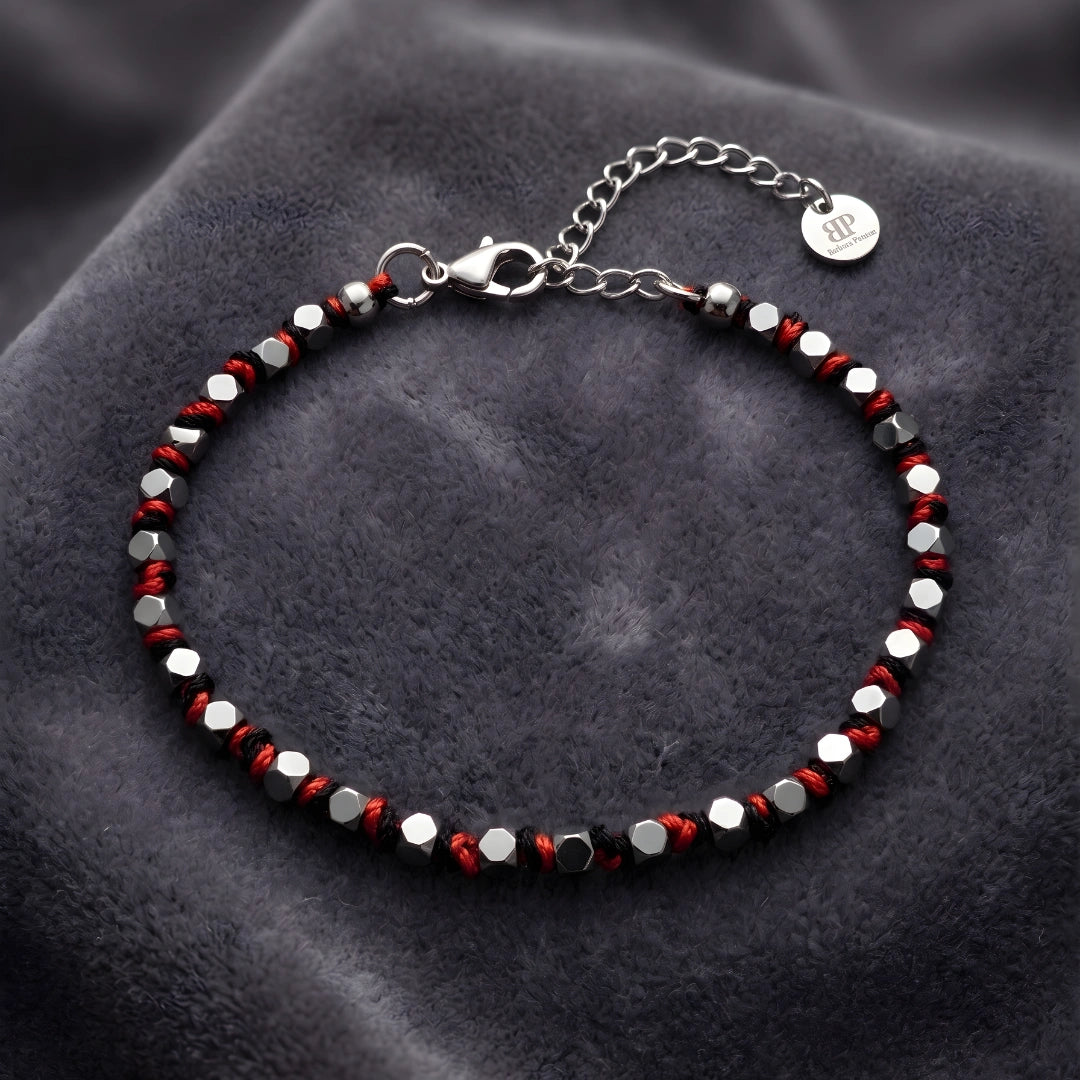 Bracciale Luminex Rosso Nero