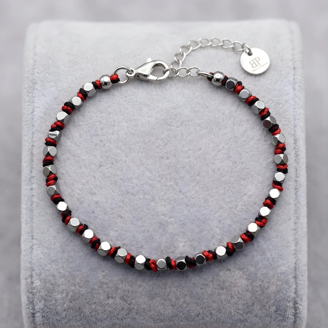 Bracciale Luminex Rosso Nero