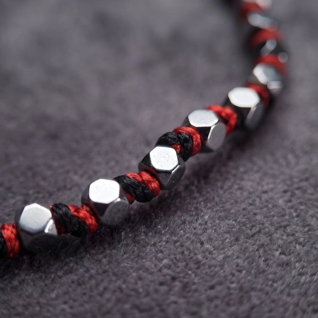 Bracciale Luminex Rosso Nero