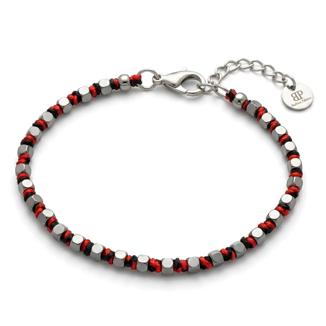 Bracciale Luminex Rosso Nero