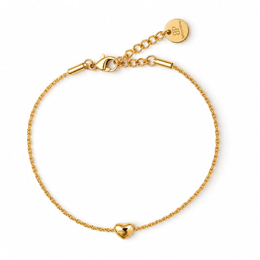 Bracciale NÉA Cuore Oro in Acciaio