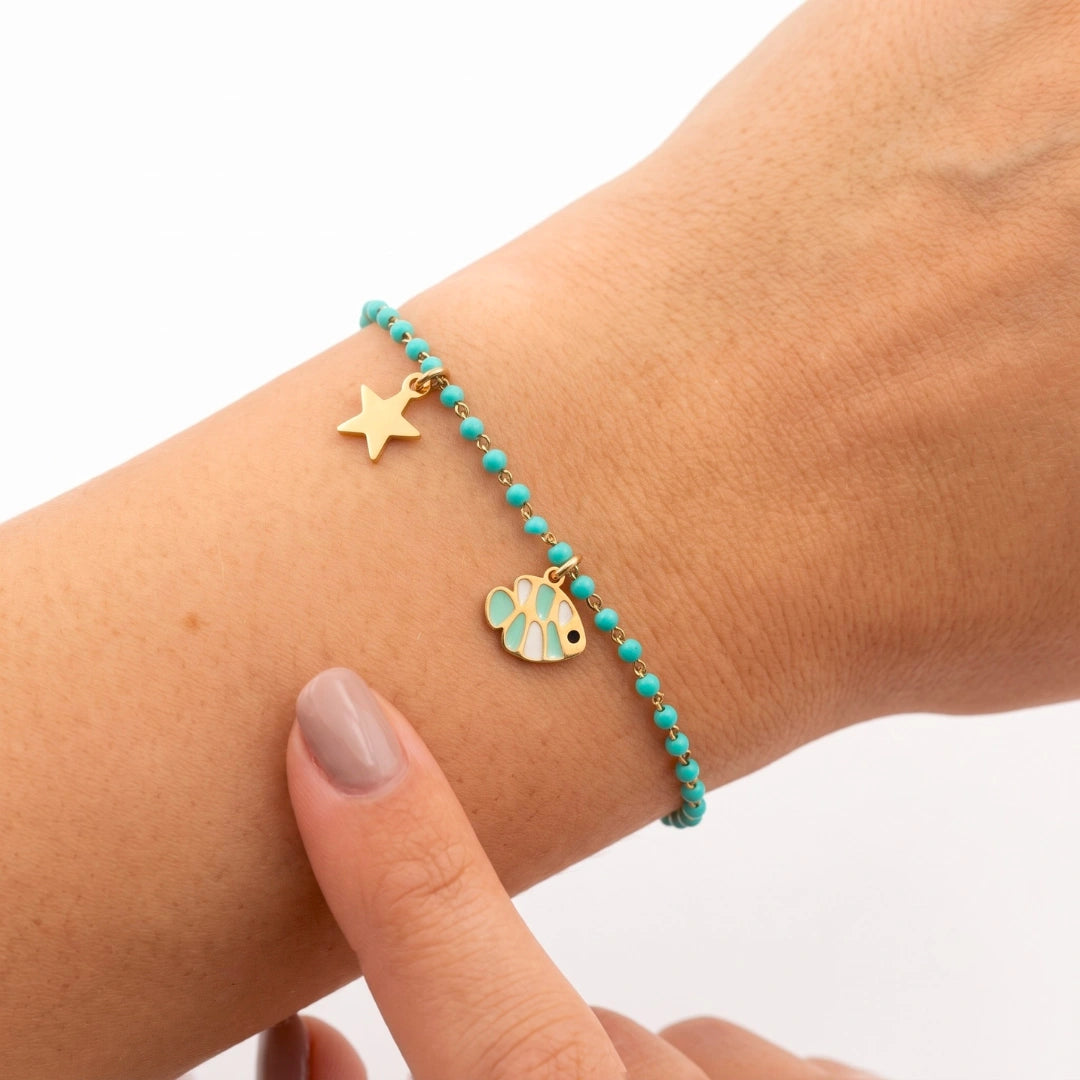 Bracciale Sea Stella del Mare con Pesciolino