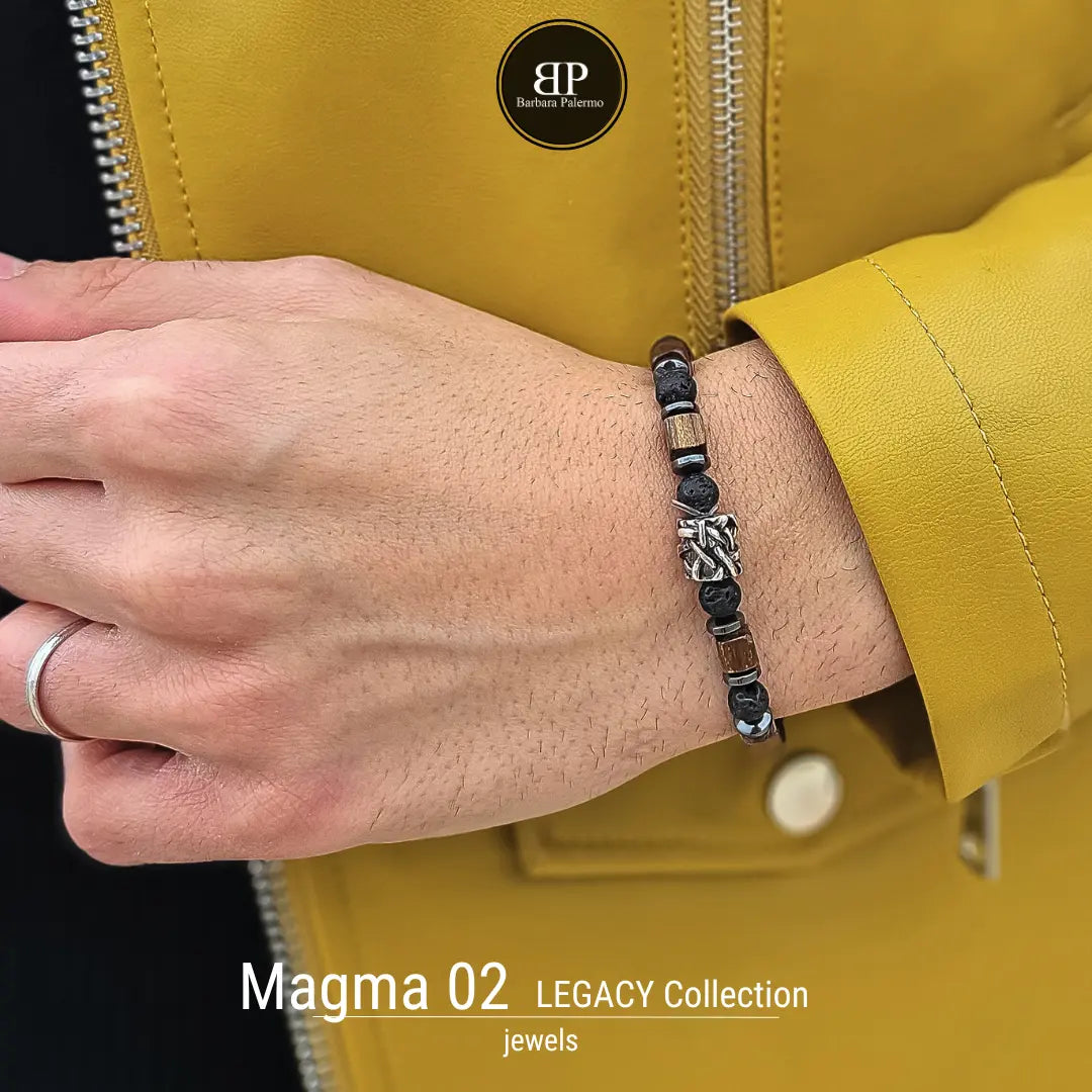 Bracciale Magma 02 - Potenza e Eleganza