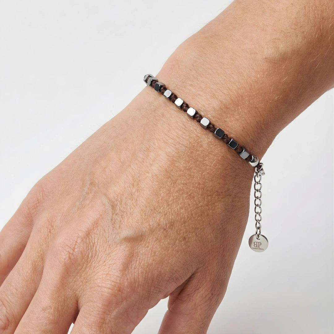 Bracciale Luminex Marrone Scuro