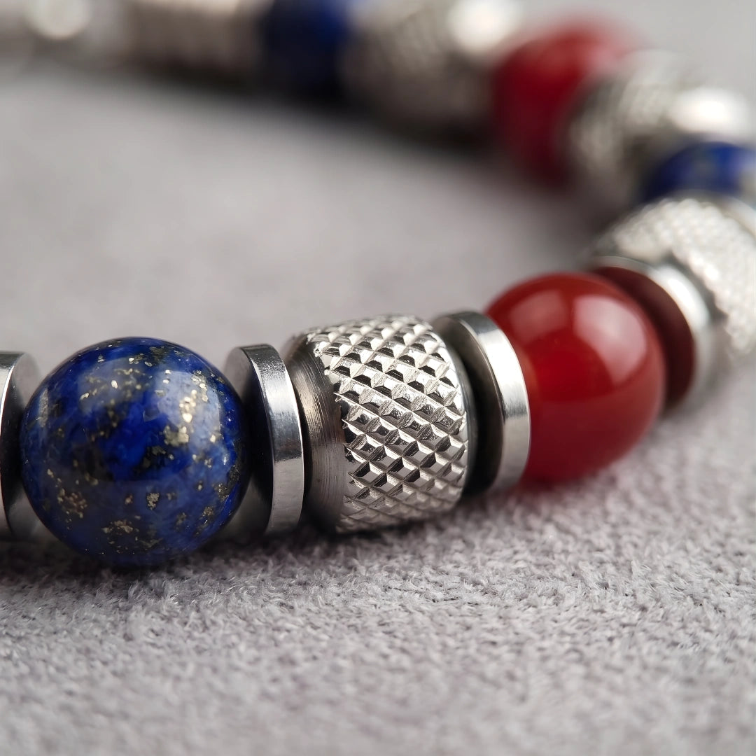Bracciale Felsina 03 Rosso Blu