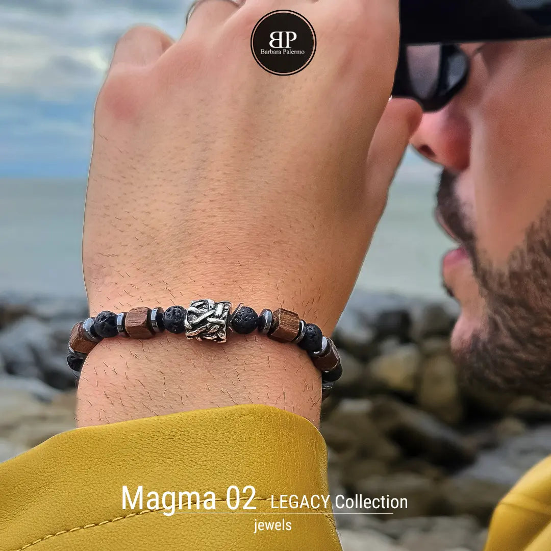 Bracciale Magma 02 - Potenza e Eleganza