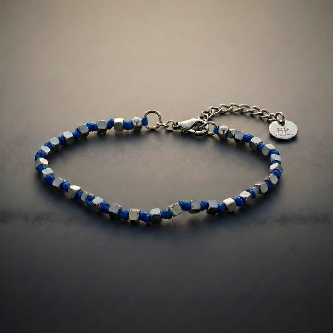 Bracciale Luminex Cubi Blu