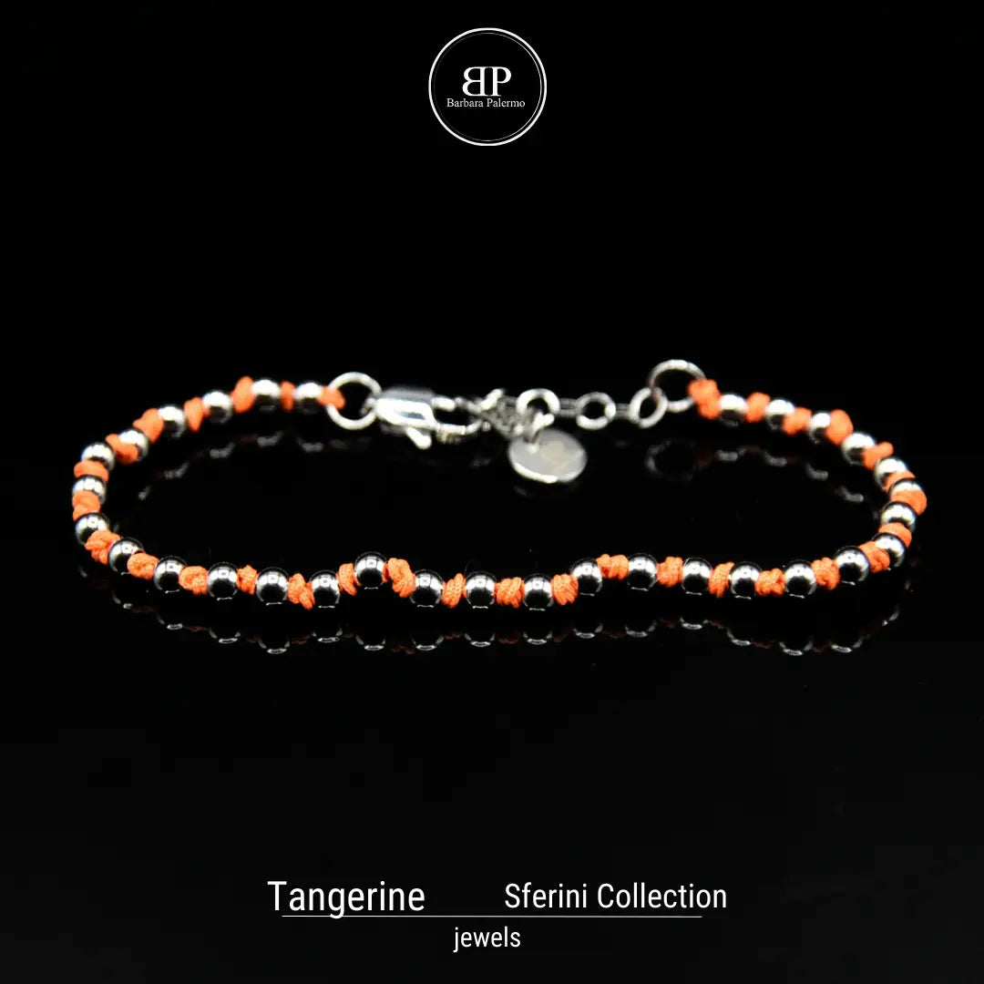 Tangerine - Bracciale della Collezione Sferini: L’Energia del Colore