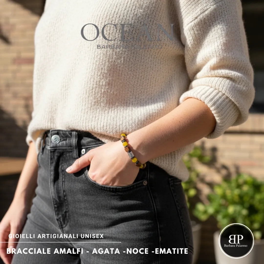 Bracciale Amalfi – Stile Mediterraneo, Spirito Naturale