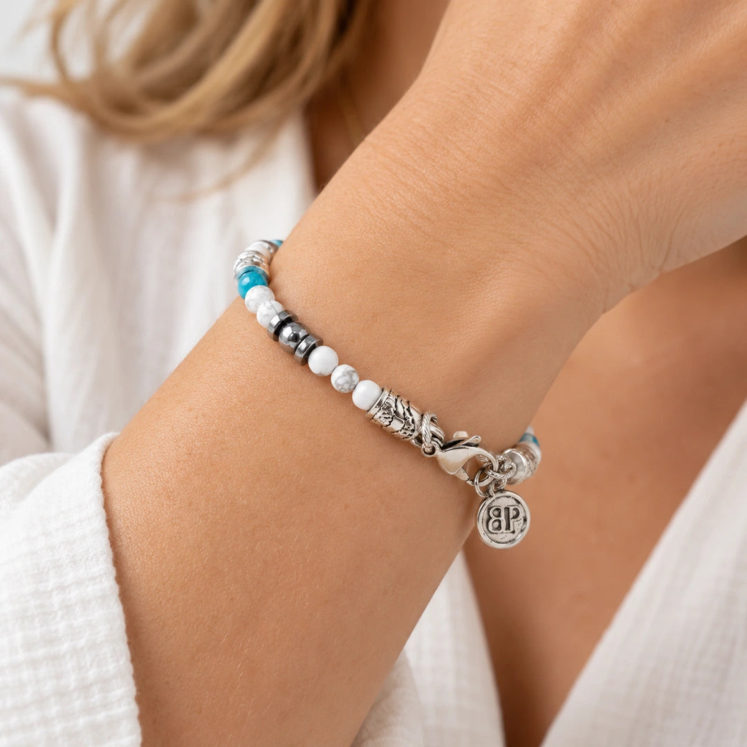 Katzenaugenarmband Aulite Hämatit Ocean Madrid