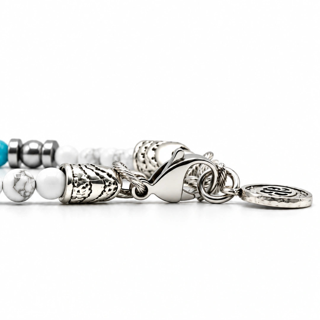 Katzenaugenarmband Aulite Hämatit Ocean Madrid