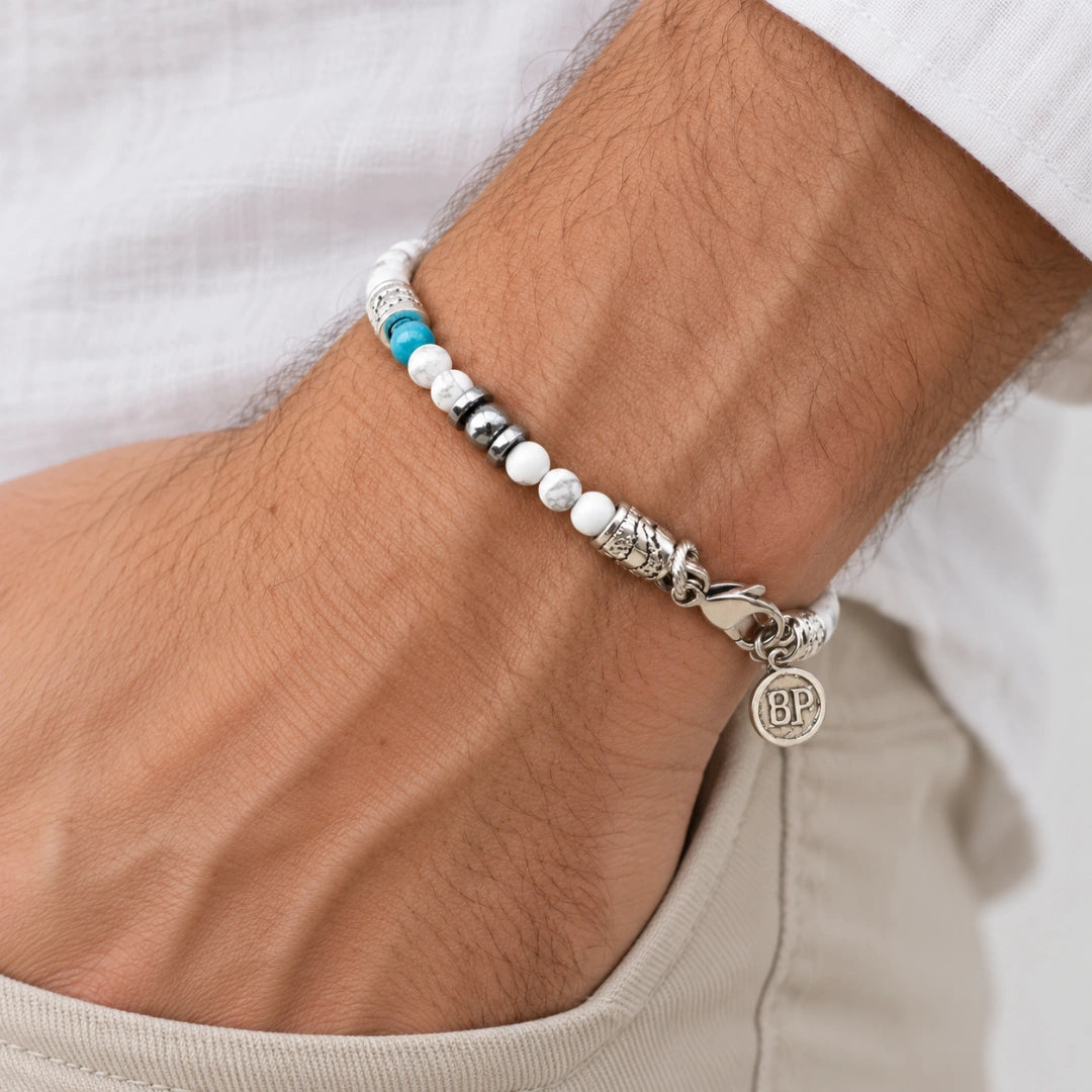 Katzenaugenarmband Aulite Hämatit Ocean Madrid