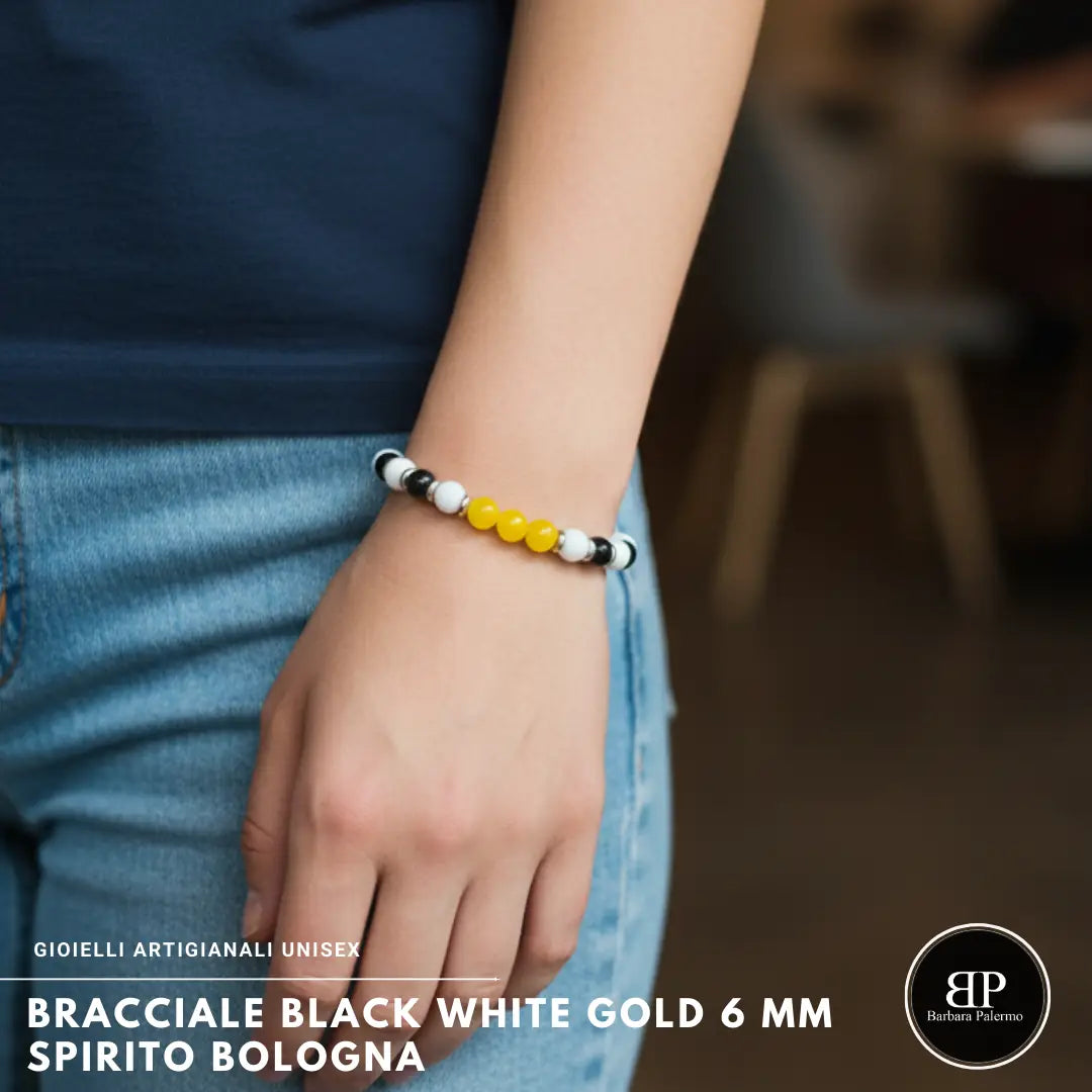 Bracciale Black White Gold – Spirito Bologna