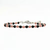 Steine: mehrfarbiges Hartsteinarmband