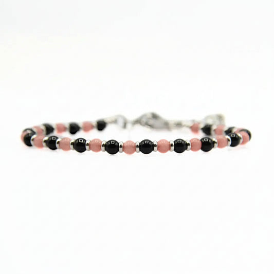 Steine: mehrfarbiges Hartsteinarmband