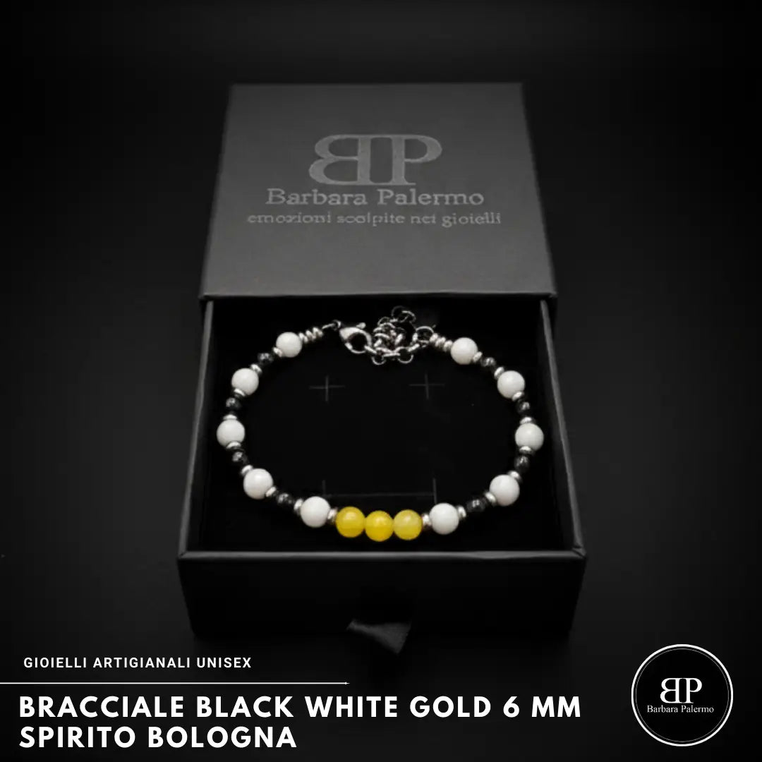 Bracciale Black White Gold – Spirito Bologna
