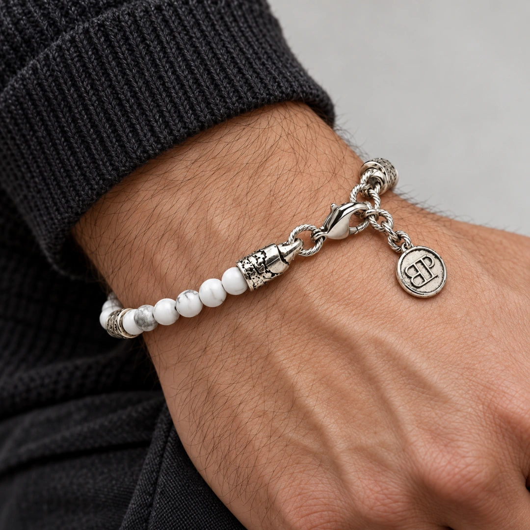Bracciale Ocean in howlite Paris