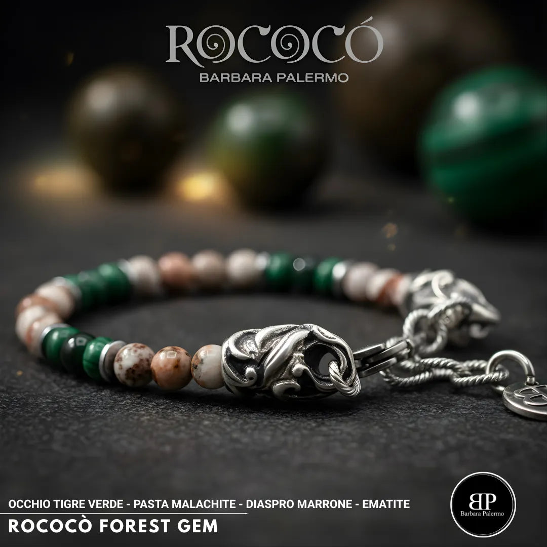 Bracciale Rococò Forest Gem – Raffinata armonia naturale