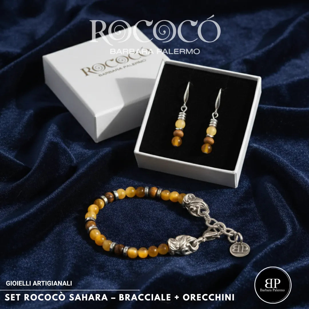 Set Rococò Sahara – Bracciale + Orecchini