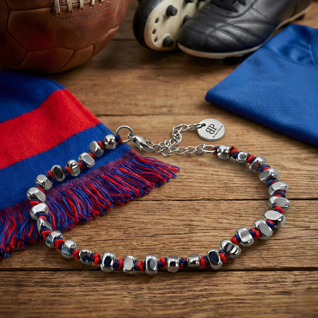 Steine: mehrfarbiges Hartsteinarmband