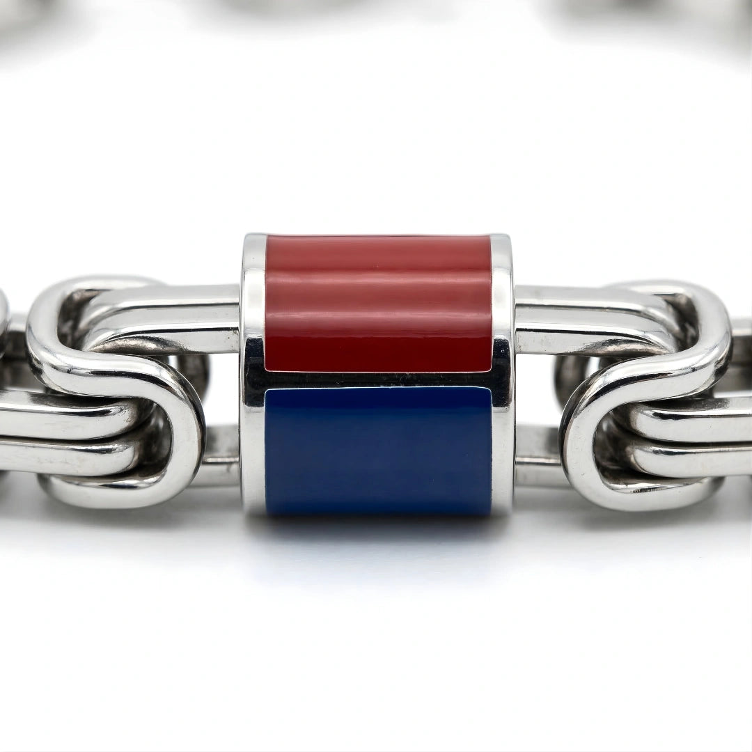 Steine: mehrfarbiges Hartsteinarmband