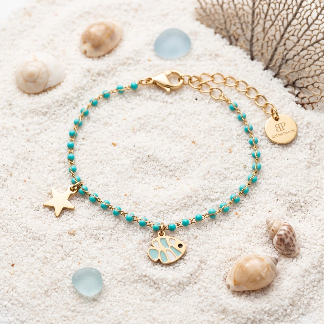 Bracciale Sea Stella del Mare con Pesciolino
