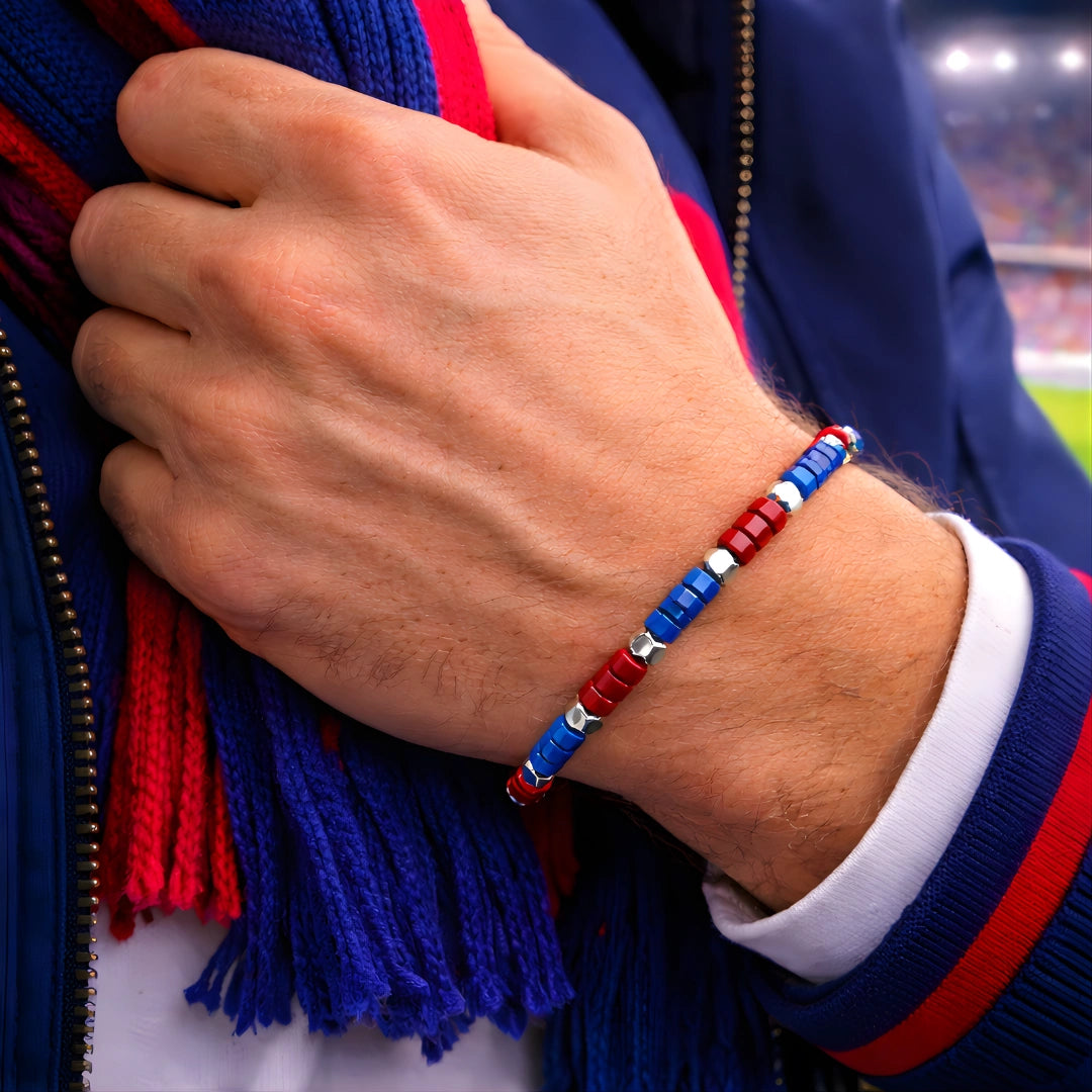 Steine: mehrfarbiges Hartsteinarmband