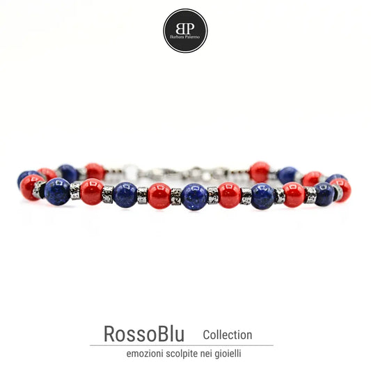 Bracciale Barça In Filo Rosso E Blu - Regolabile, Unisex, Per Uomo, Donna E Bambini - Foto 13