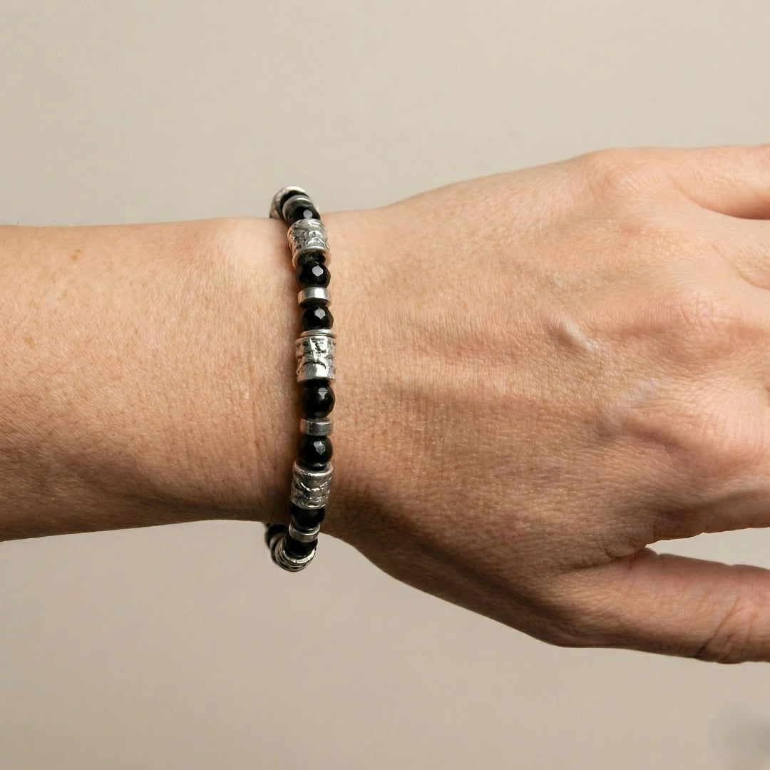 Bracciale Ocean Onice Nero Gallipoli