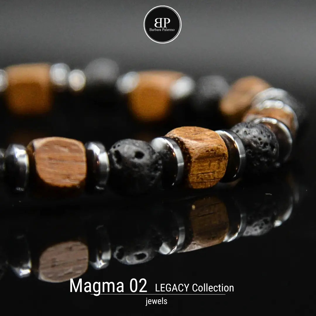 Bracciale Magma 02 - Potenza e Eleganza